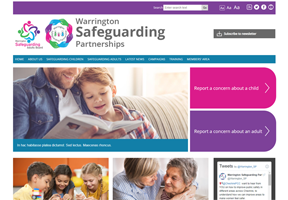 Warrington Safeguarding Partnership website