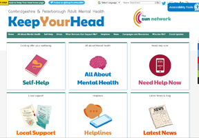 Cambridgeshire and Peterborough ICS - Keep Your Head - Adults