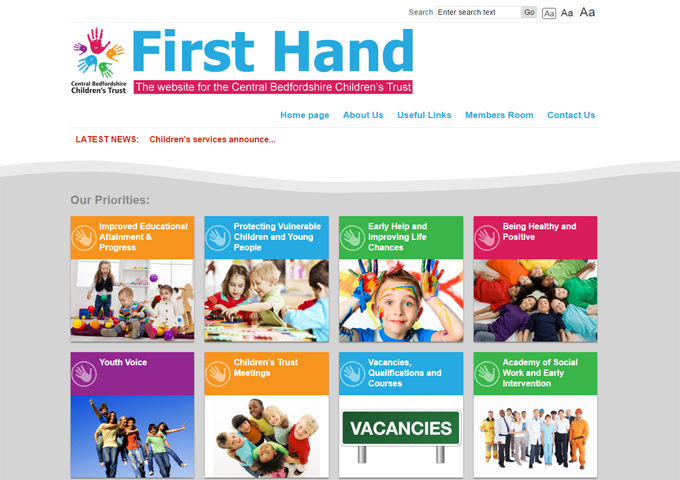 First Hand - The website for the Central Bedfordshire Children's Trust