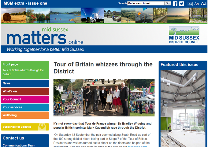Mid Sussex matters - Mid Sussex residents' emagazine