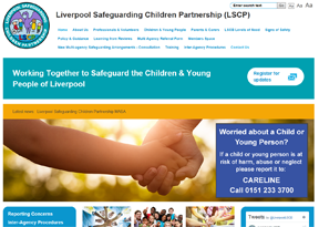 Liverpool Local Safeguarding Children Partnership website