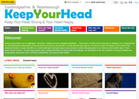 Cambridgeshire and Peterborough Integrated Care System - Keep Your Head C&YP