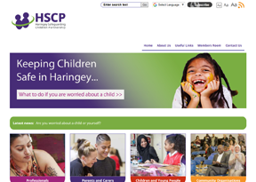 Haringey Safeguarding Children Partnership website